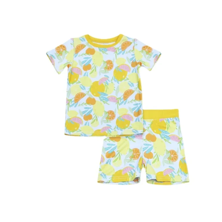 Custom-Kids-Matching-Christmas-Bamboo-Viscose-2-Piece-Holiday-Sleepwear-Pajamas-Cute-Baby-Family-Set-with-Short-Sleeves-Summer