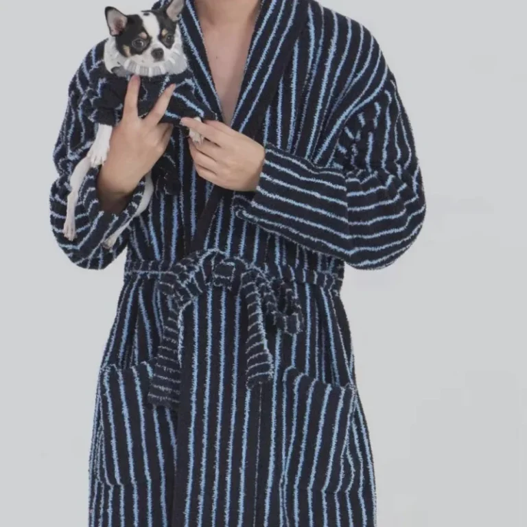 Custom-Luxury-Cute-Dog-Cat-Pajamas-Soft-Plush-Polyester-Material-Pet-Clothes-Comfortable-Breathable-Parent-Child-Dog-Outfit