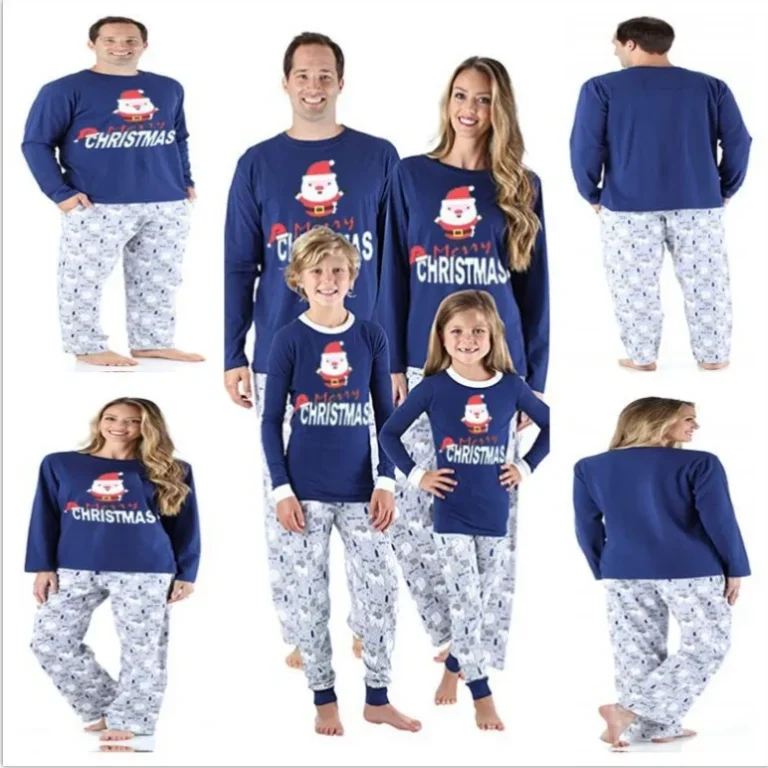 Custom-Matching-Christmas-Pajamas-Winter-Women-Men-and-Kids-Family-Pajamas
