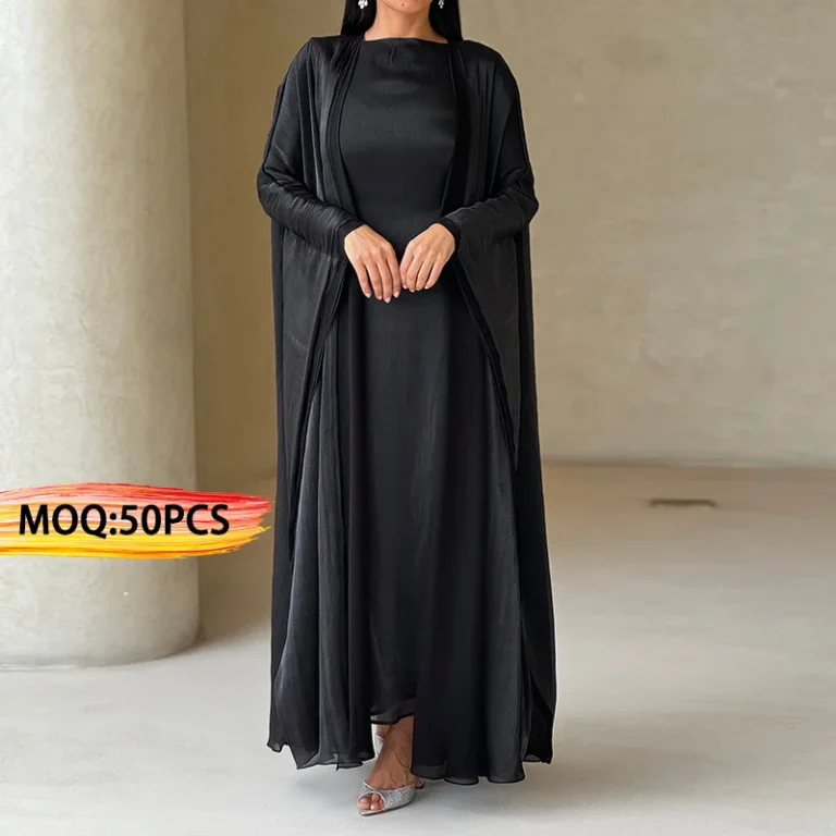 Custom-Oem-Dubai-Modest-Ramadan-Eid-Black-Kaftans-Clothing-Manufacturer-Prayer-Robe-Womens-Abaya-Dress