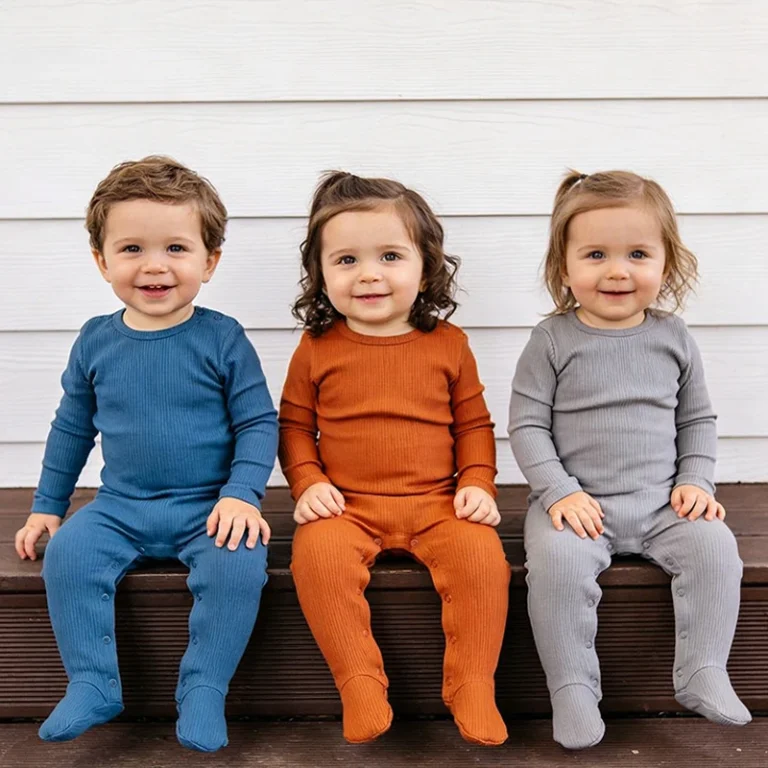 Custom-Print-Bamboo-Fiber-Baby-Clothes-Zipper-Footed-Sleeper-Romper-Clothes-Button-Toddler-Kids-Pajamas-Clothing