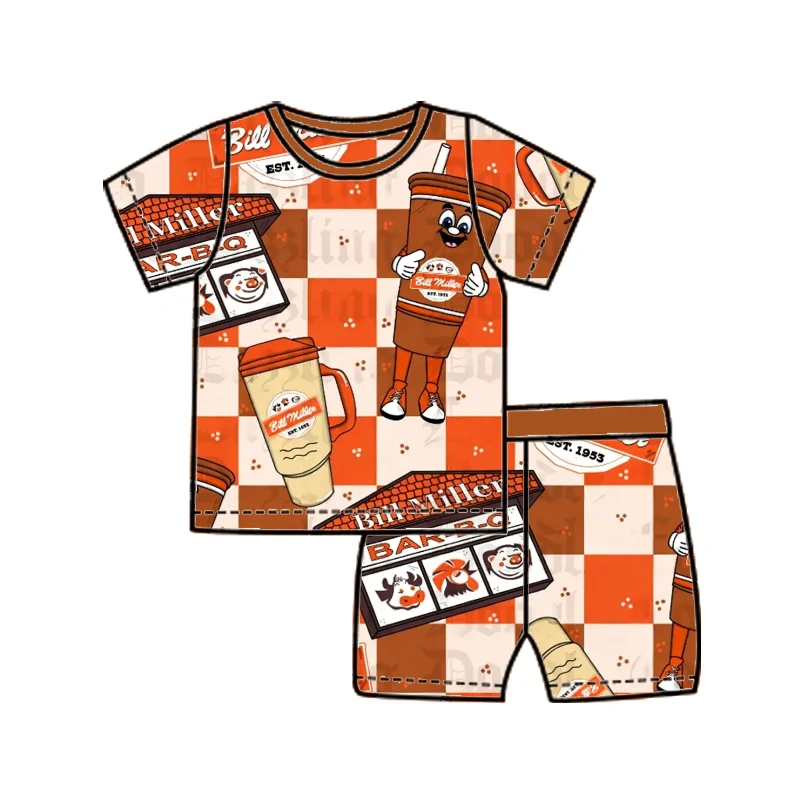 Custom Print Bamboo Pajamas Organic Bamboo Baby Romper Little Sleepers Kids Bamboo Baby Clothes