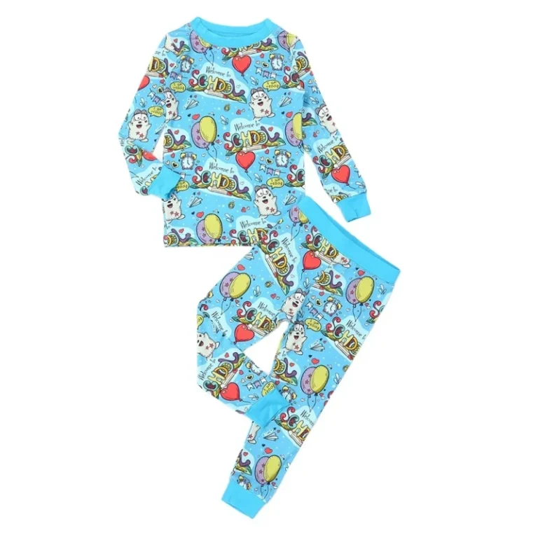 Custom-Printed-Soft-Breathable-Bamboo-Fabric-Casual-Style-Long-Sleeve-Winter-Pajamas-for-Baby-Clothing-Sets