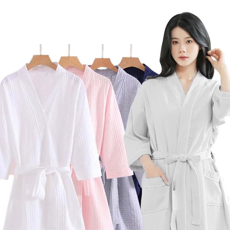 Custom Robe for Women Pajamas Hotel Night Wear Women Hotel Pajamas Bath Robe Nighty Sexy Luxury House Robes Women