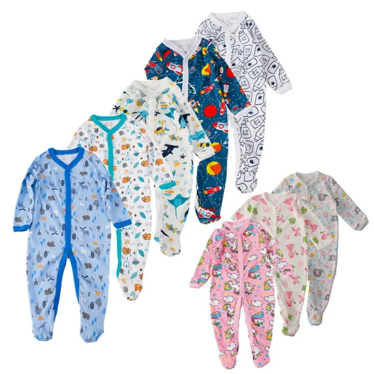 Custom-Unisex-Infant-Jumpsuit-Cotton-Infant-Pajamas-Zip-Onesie-Coverall-for-Baby-Sleep-Toddler-Crawl-Suit