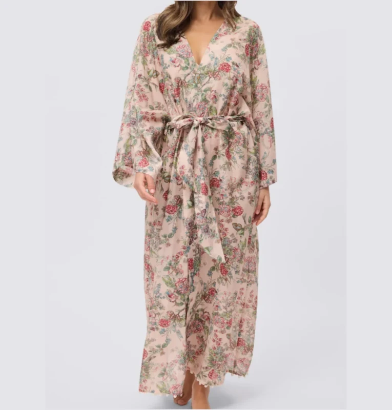 Custom Women's Robes, Breathable Sleepwear, ODM Supply Bathrobes, Printed Pajamas, Luxury Robe