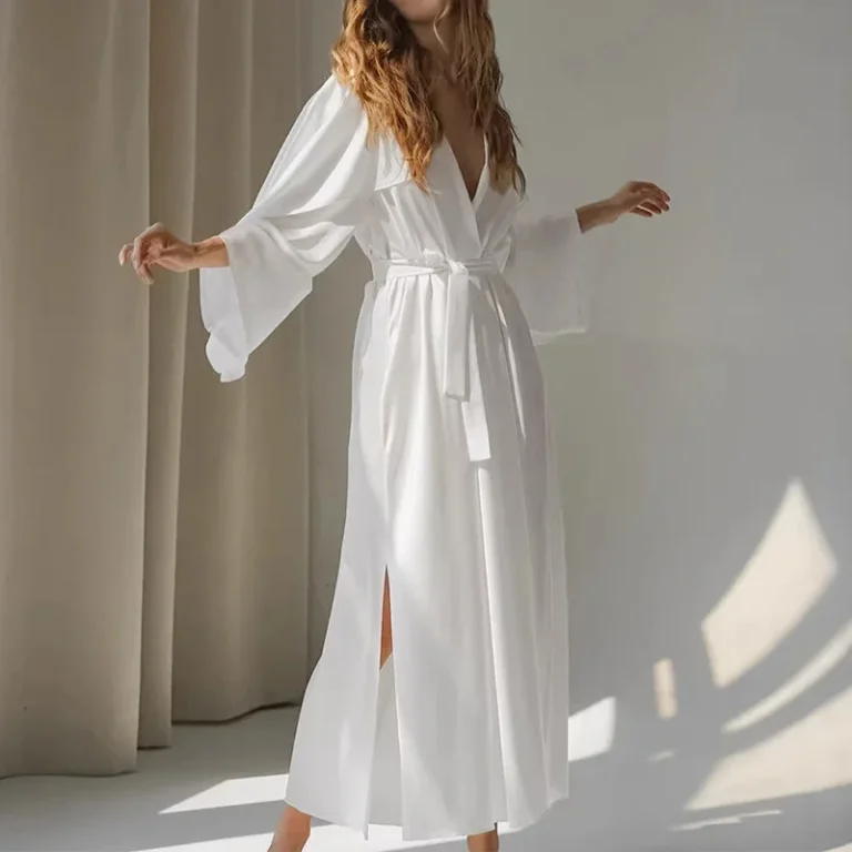 Custom-Womens-Robes-Sleepwear-Polyester-Quick-Dry-Long-Bathrobe-Satin-Ice-Silk-Drawstring-Bridesmaid-Robe-Women
