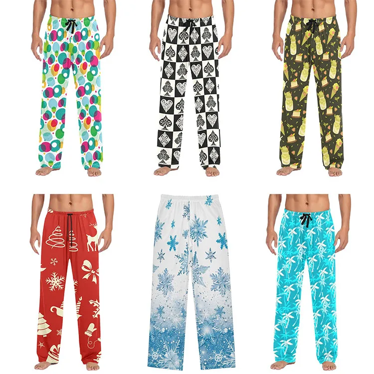 Customizable Adult Unisex Summer Spring Sleepwear Wrinkle Resistant Chinese Style Pajama Soft Smooth Quick Dry Women Plus Size