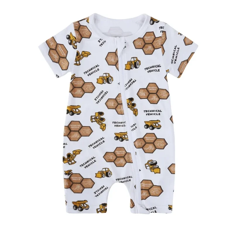 Customized-95-Bamboo-Viscose-Fiber-Neutral-Baby-Infant-Toddler-Romper-Onesie-Pajama-Kid-Jumpsuit-Clothing-Sleepwear-for-Toddler