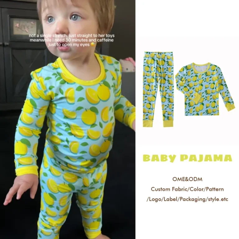 Customized-Bamboo-Spandex-Toddler-Pajama-Set-2pcs-Kids-Casual-Printing-Long-Sleeve-Clothing-Set-Nightgown-Children-Sleepwear