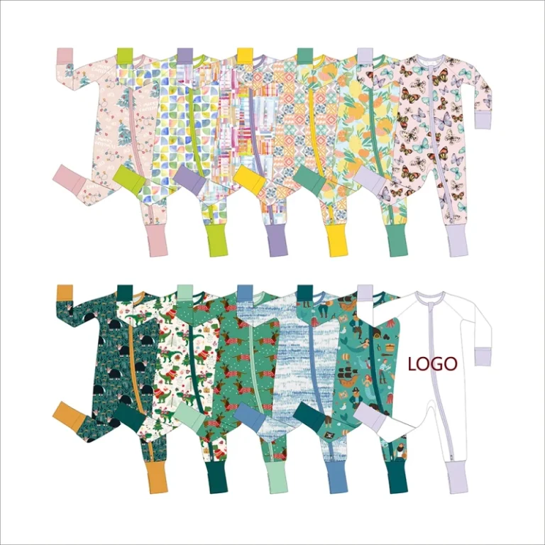 Customized-Fold-Over-on-Feet-Plain-Organic-Cotton-Baby-Clothes-Romper-Jumpsuit-Baby-Footed-Onesie-Pajama-Baby-Clothes-Girls-1