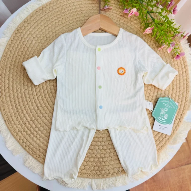 Cute-Style-Baby-Summer-Thin-Long-Sleeve-Loungewear-Set-Breathable-Air-Conditioning-Pajamas