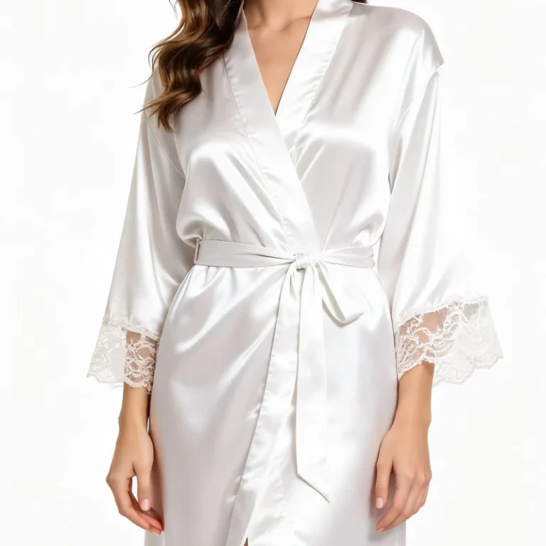 Elegant-Lace-Women-Pajamas-Set-Factory-Custom-Design-Silky-Bathrobe-Sleepwear-with-Certificate