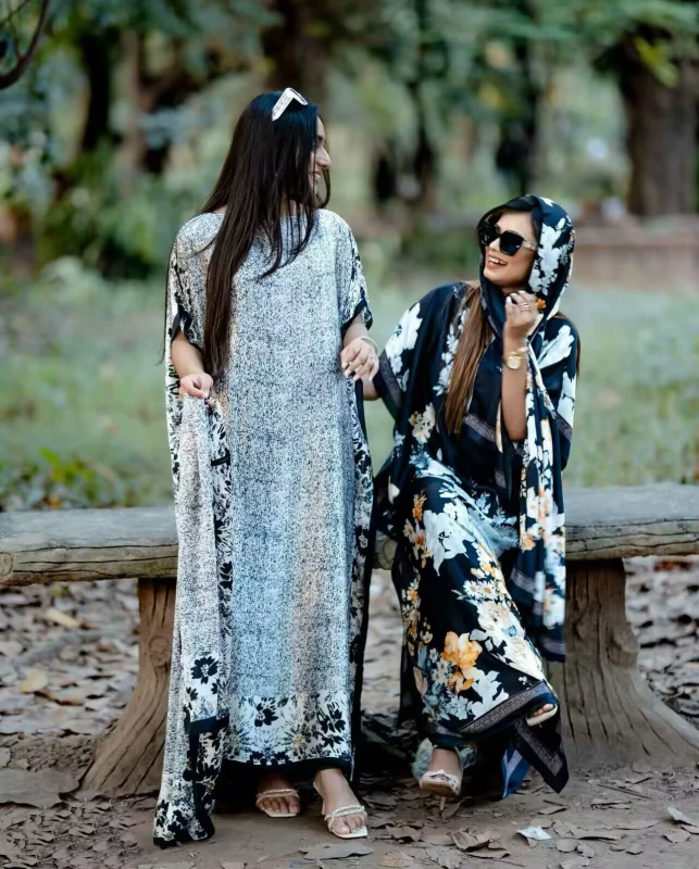 European and American Summer Beach Cover Up Vacation Tourism Beach Arab Women's Loose Robes Scarves