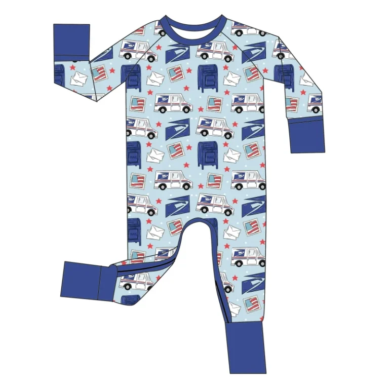 Factory-Custom-Bamboo-Viscose-One-Piece-Pjs-Sleepsuit-Kids-Infant-Toddle-Bamboo-Sleeper-Baby-Boy-Girl-Pyjamas