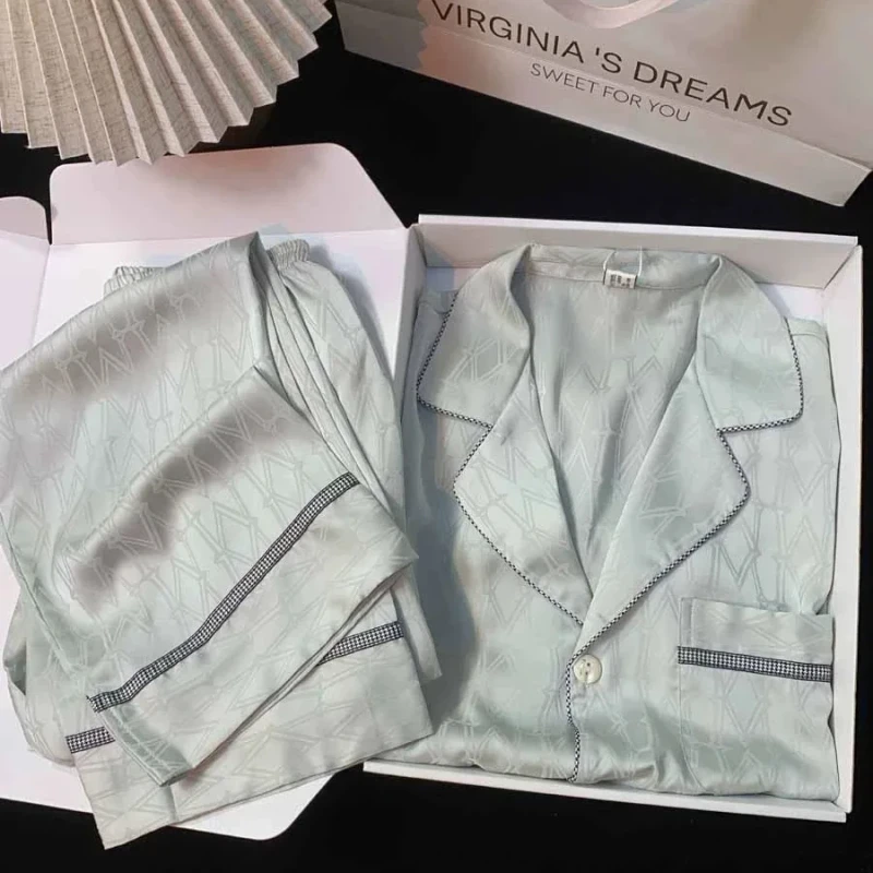 Factory Custom Men's Pajamas High end Eco friendly Bamboo Premium Satin Luxury Couple Pajamas