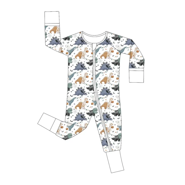 Factory-Direct-Durable-Washable-Baby-Pajamas-with-Solid-Color-for-6-24M-Infants