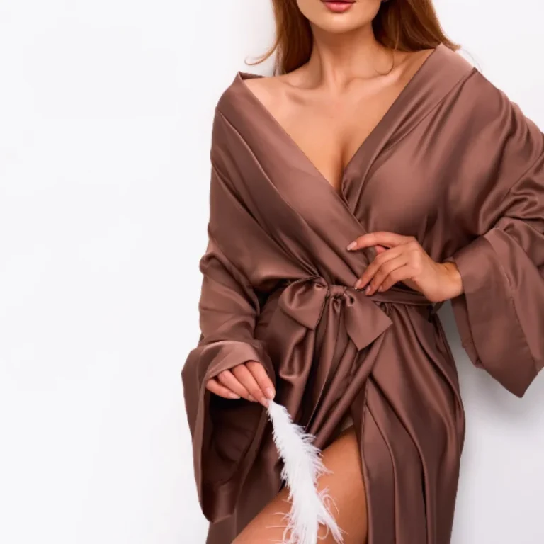 Factory-Direct-Sale-Solid-Robe-Womens-Sleepwear-Customization-Size-Bathrobe-Luxury-Spa-Belted-Silk-Thermal-Winter-Breathable