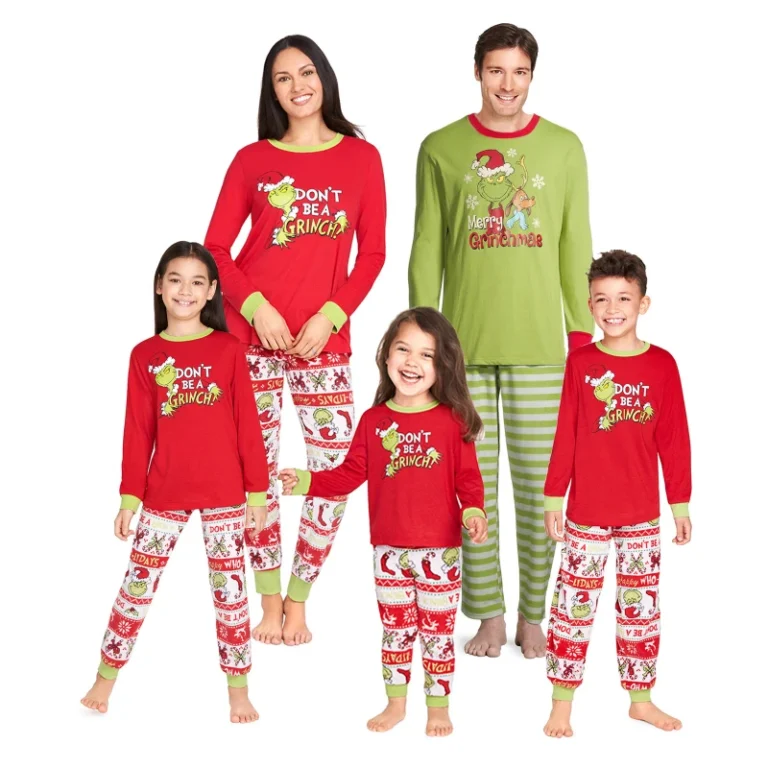 Family-Christmas-Pajamas-Matching-Mother-Kids-Baby-Pyjamas-Clothes-Set-Look-Sleepwear-Mother-and-Daughter-Father-Son-Outfit