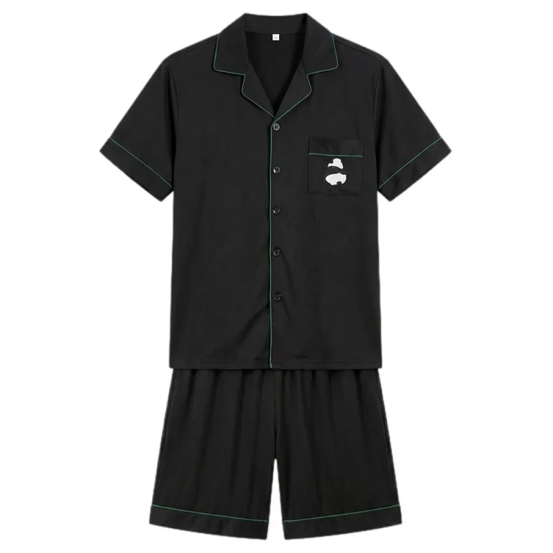 Fashionable New Sleepwear Summer Comfortable Home Wear Men's Pajama Short Set