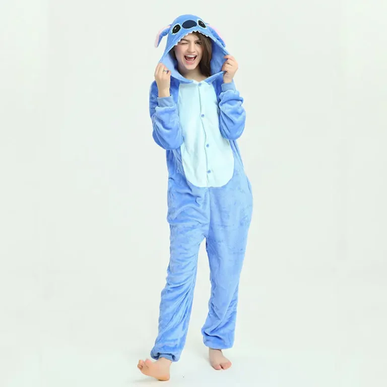 Good-Quality-With-Hood-Flannel-Pajamas-Onesie-Hooded-Jumpsuit-Pajama-Adult-Animal-Costumes-Kigurumi