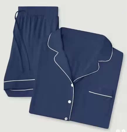 High Popular Good Price Soft Comfortable Breathable Adults Boys and Girls Button up Pajamas Sets and Comfortable Sleepwear