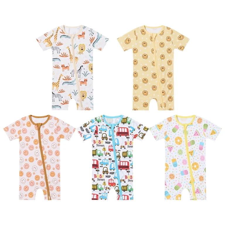 High-Quality-Bamboo-Toddler-Clothes-Pajama-Fabric-Bamboo-Romper-Toddler-Kid-Toddler-Set