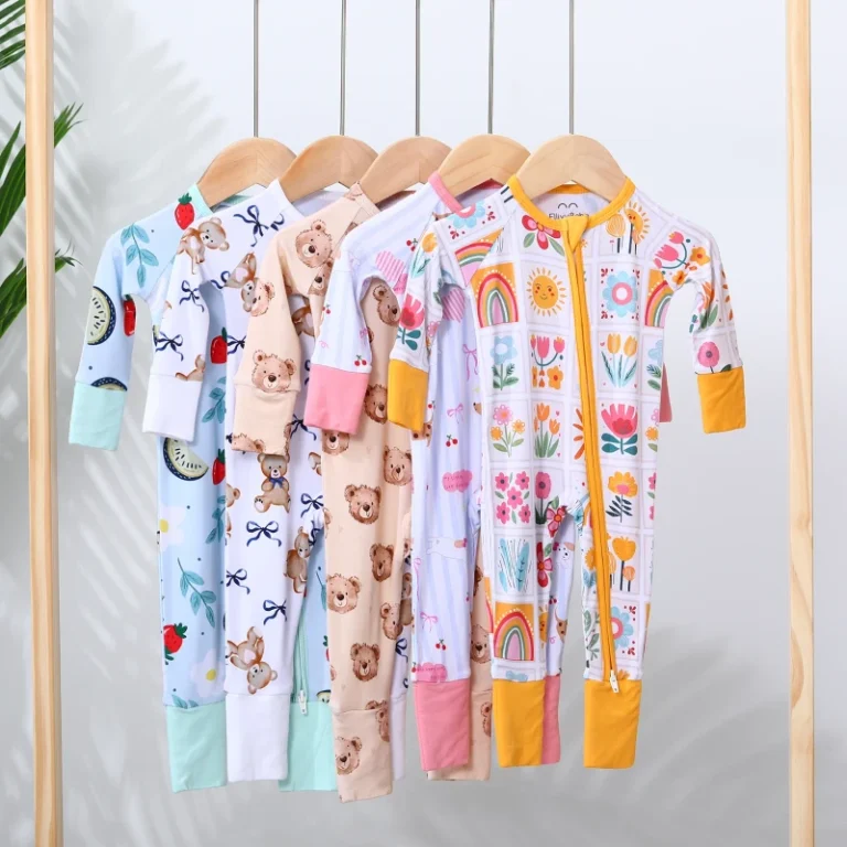 High-Quality-Organic-Bamboo-Pajama-Romper-Sleepwear-Long-Sleeve-Children-Onesie-Pijama-Nightgown-Boys-Pyjama-Clothing-Sets