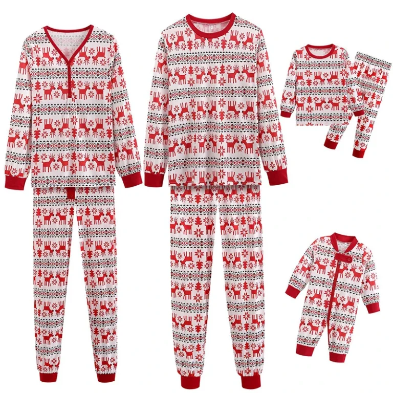 Holiday-Men-Kids-Winter-Pajama-Set-Custom-Print-Adult-for-Family-Matching-Christmas-Baby-Onesie