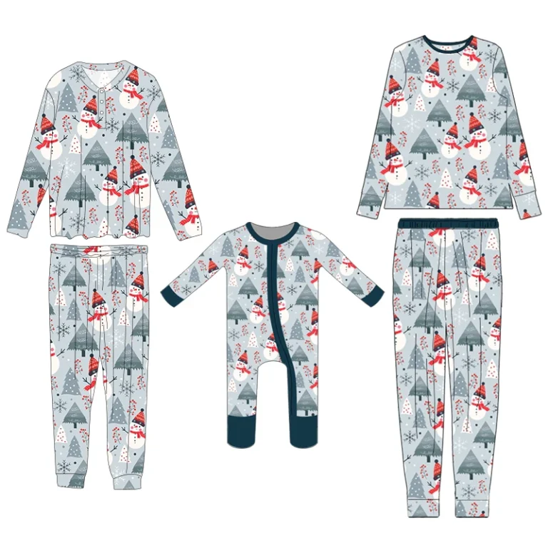 Holiday-Pajamas-for-Family-Organic-Cotton-Matching-Pyjamas-Christmas-Sleepwear-for-Family-Custom-Two-Piece-Lounge-Set