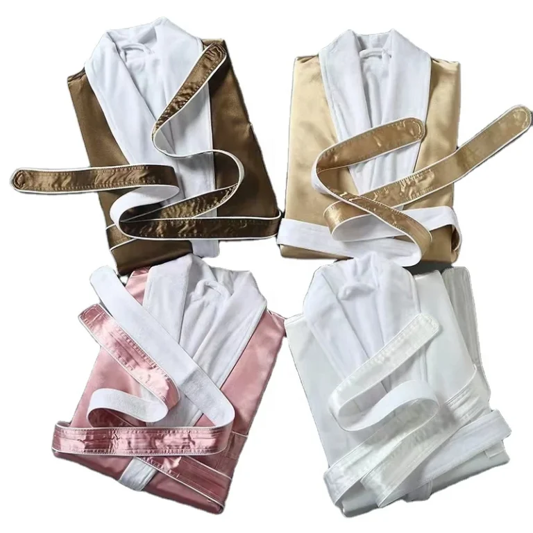 Hood-Spa-Robes-Satin-Silk-Microfiber-Womens-Sleepwear-Soft-High-Quality-Robes-for-Hotel