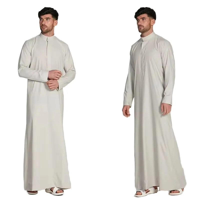 Islamic Man Robe Saudi Men's Arabian Design Long Throbe