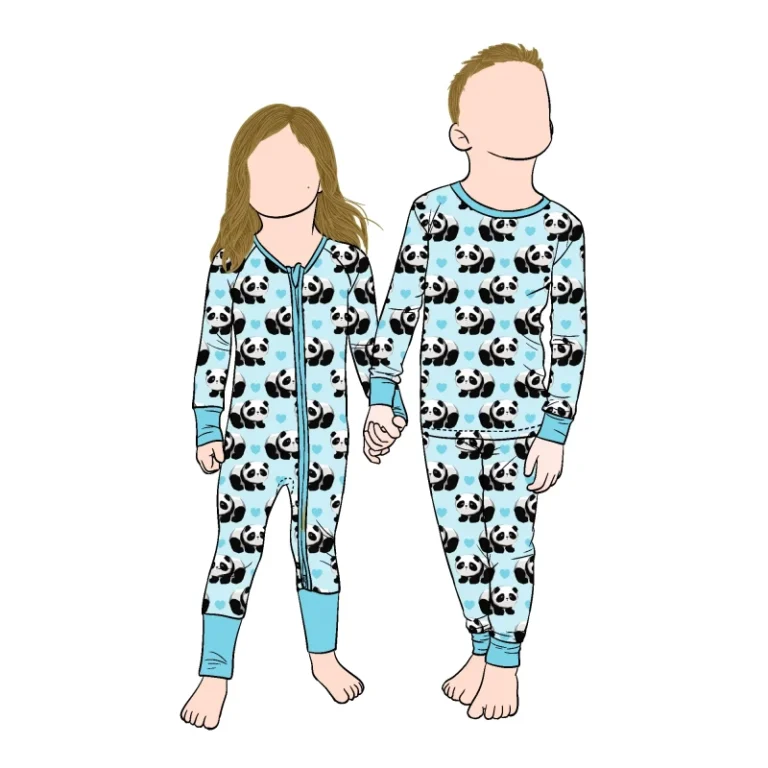 Kid-Factory-Directly-Sale-Unisex-Bamboo-Romper-Kids-Jumpsuit-Pajamas-for-Toddler-Children