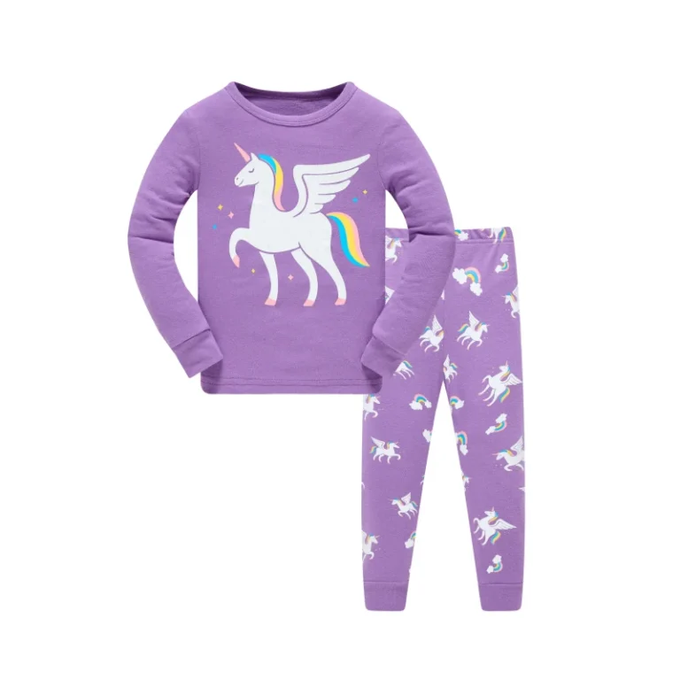 Kids-Soft-Cotton-Toddler-Outfit-Breathable-Baby-Ribbed-Wear-Cute-Print-Comfortable-Kids-Sleepwear-Cartoon-Print-Pajamas