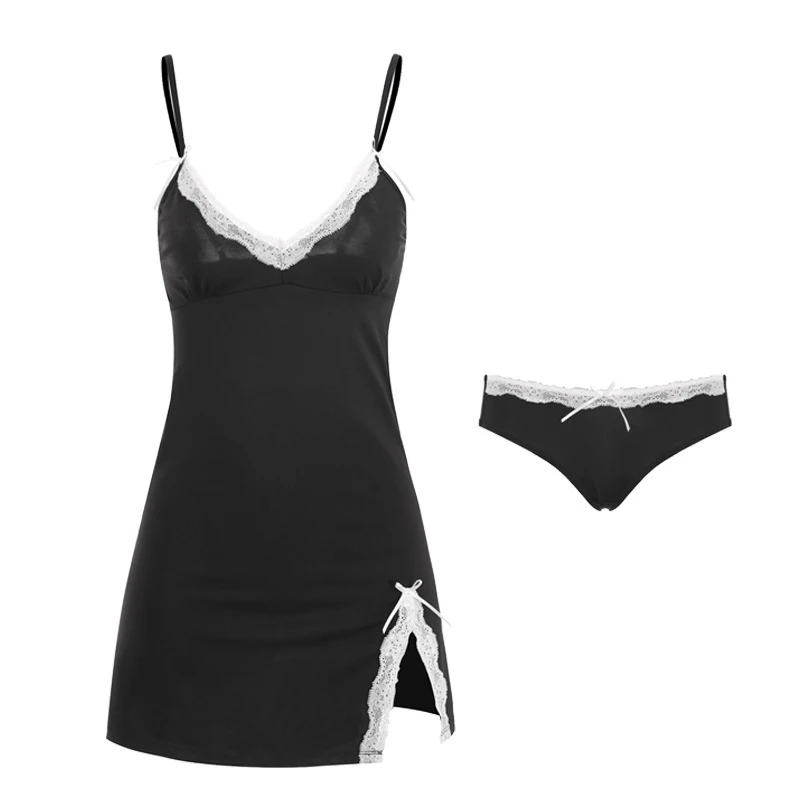 Lace Camisole Pajamas New Design Night Dresses for Woman Sexy Home Dress