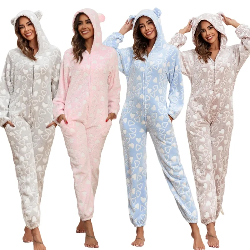 Lightweight Sleepwear Women Onsies Adult Animals Payamas Onesie Jumpsuit