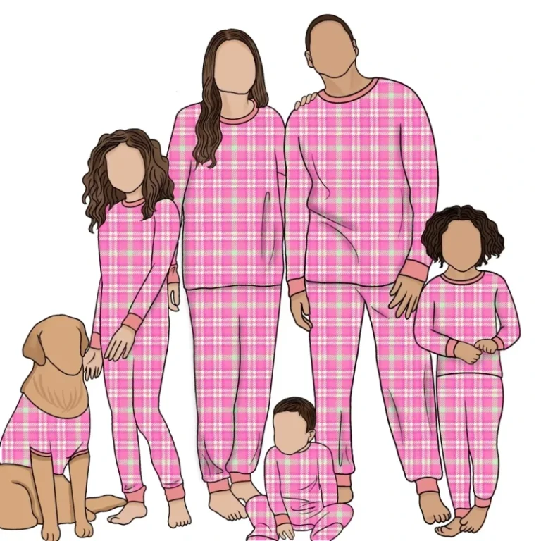 Long-Sleeve-and-Pants-Custom-6pcs-Designs-Pant-Baby-Family-Jammies-Matching-Set-Holiday-Pajamas-Sets
