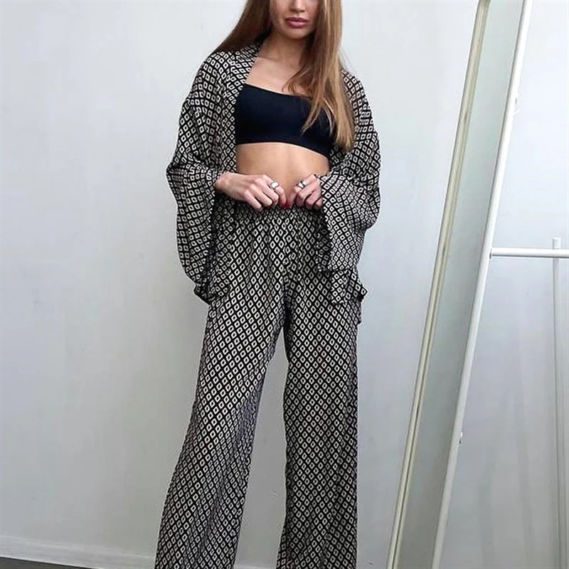 Loungewear Sets Plus Size Clothing 2 Piece Suit New Winter Womens Matching Two Pajamas