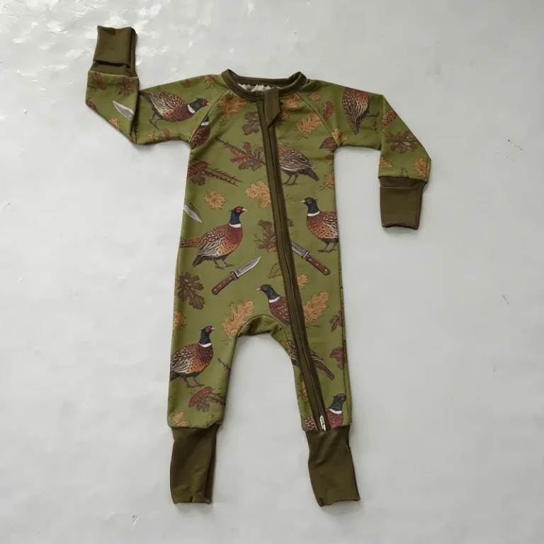 Low-MOQ-Bamboo-Kids-Zippy-ODM-OEM-Manufacturer-Footed-Sleeper-Baby-Romper-Kids-Pajamas-Toddlers-Bamboo-Romper
