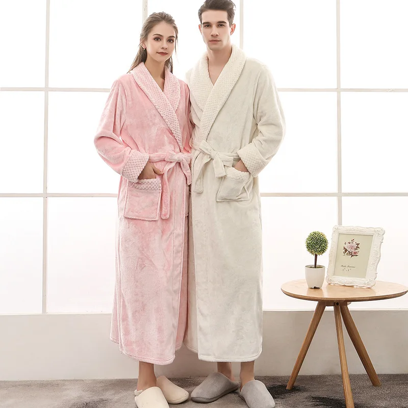 Luxury Custom Logo Terry Towel Bathroom Shower Spa Hotel Unisex Bathrobe Set for Pyjama Femme