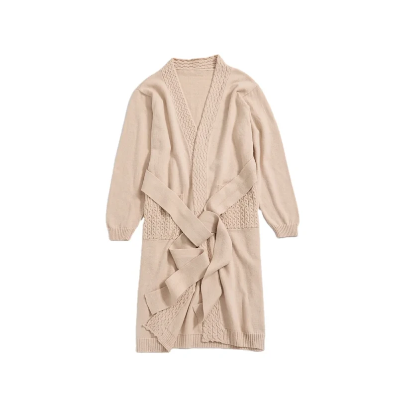 Luxury Elegant Thermal Breathable Women's Robe Pajamas Sleepwear Home Homewear Casual Factory Direct Sale