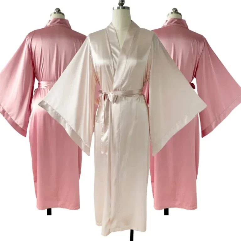 Luxury-Plus-Size-Sexy-Wide-Sleeves-Robe-Bride-Silk-Satin-V-neck-Kimono-Bridal-Robes-Smooth-Solid-Long-Womens-Sleepwear-Gowns