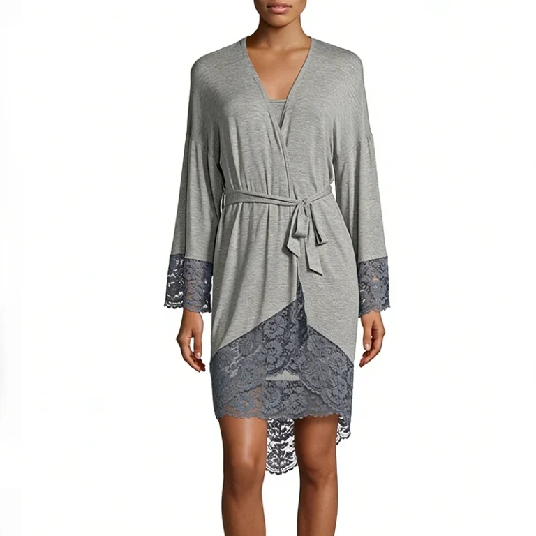 Luxury-Satin-Womens-Robe-Custom-Logo-Solid-Breathable-Polyester-Cotton-Night-Gown-Comfortable-Long-Sleeve-Summer-Sleepwear