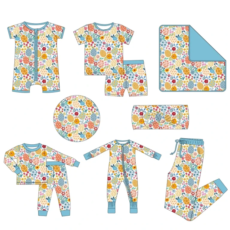 MOMMY-and-ME-SET-Bamboo-Christmas-Pjs-Custom-Matching-Christmas-Pajamas-for-Family-Holidays-Matching-Family-Pajamas-Set
