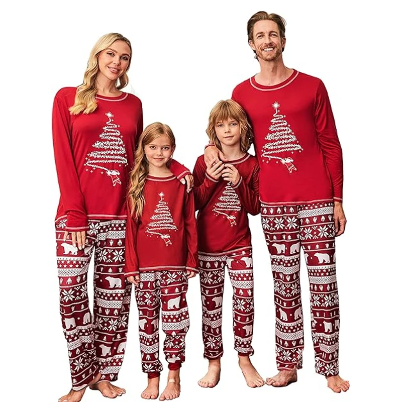 Matching family set Christmas pajamas set Christmas pajamas soft Christmas matching pajamas