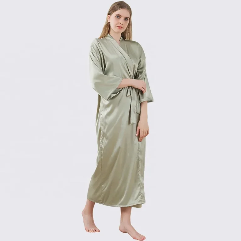 Matte-Satin-Robe-Women-Full-Length-Satin-Bridal-Robe-Custom-Colors-Silk-Robe-Womens-Sleepwear