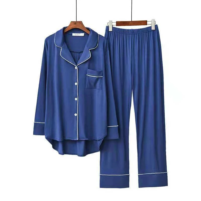 Men's 100% Silk Pajamas Set Short Sleeve Sleepwear 2 Piece Button Down PJ Set