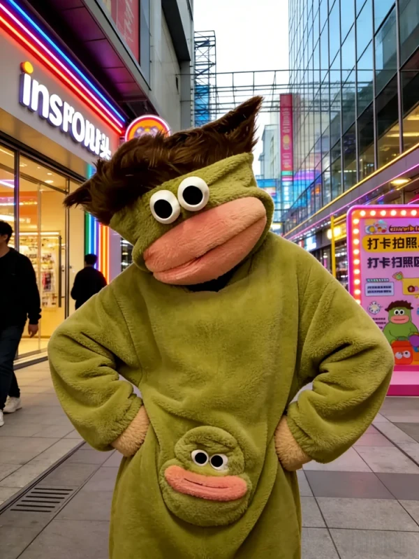 Men's Carnival Cartoon Animal Pajamas Costume Cosplay Jumpsuits Undefined Adult Onesie Performance Outfit IM77K W 1