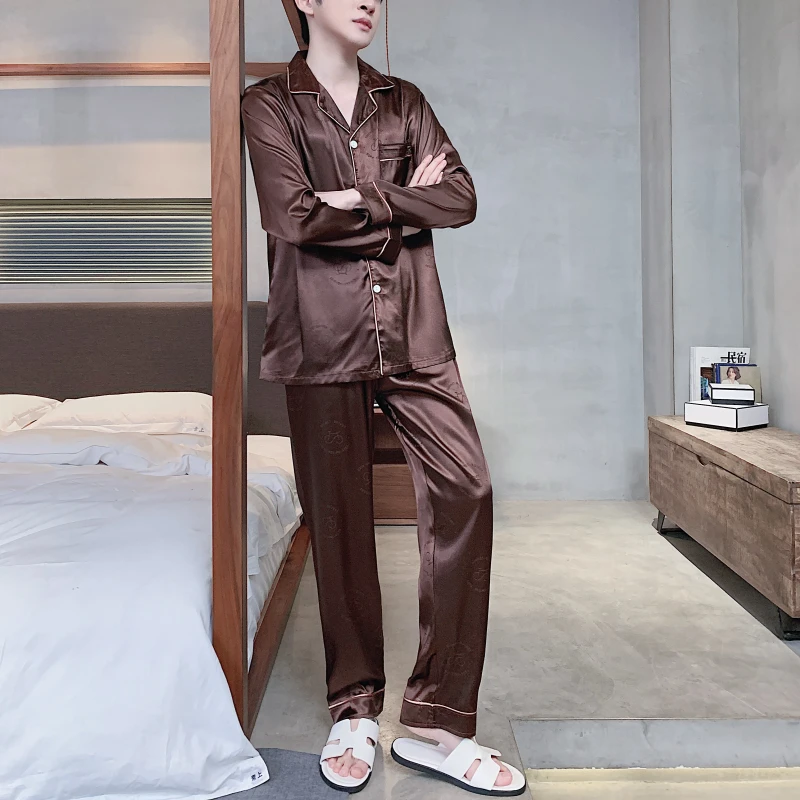 Men's Polyester Pajamas & Pajama Sets Premium Polyester Sleepwear for Men