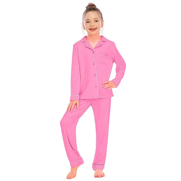 Modal-Cotton-Summer-Knitted-Pajama-Set-Toddler-Breathable-Kids-Sleepwear-Long-Sleeves-Girls-Clothing-Sets-Animal-Print-Ankle